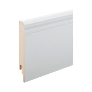 Rodapié lacado blanco 12 cm